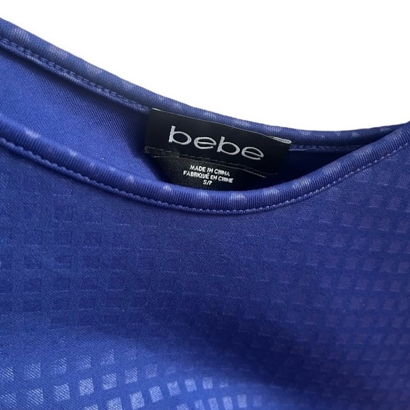 Bebe | Flare Blue Dress | Size Petite Small | NWOT - Picture 5 of 5